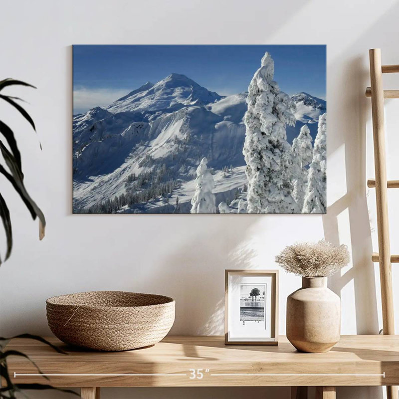 Alvord Snowy Mount Baker, H 16 po x l 24 po