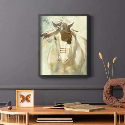 Warrior Framed Print - Solid Wood