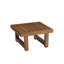 Table d'appoint d'extérieur en bois massif-1793927333