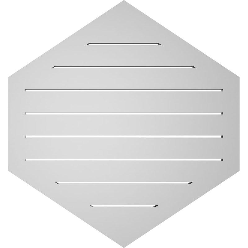 Pente verticale verticale en uréthane 8 pi, H 1,5 po x l 28 po x L 30 po