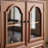 Brown Solid Wood Sideboard