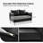 Paolo Modern 53" Upholstered Leather Loveseat-545787058