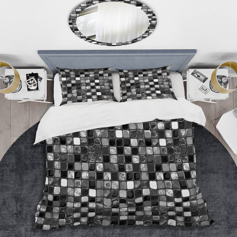 Ensemble de housse de couette Modern, Housse de couette très grand et 2 très grandes t