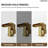 Waterfall Single Hole Bathroom Faucet, Single Handle Sink Faucet with Drain Assembly-117195950