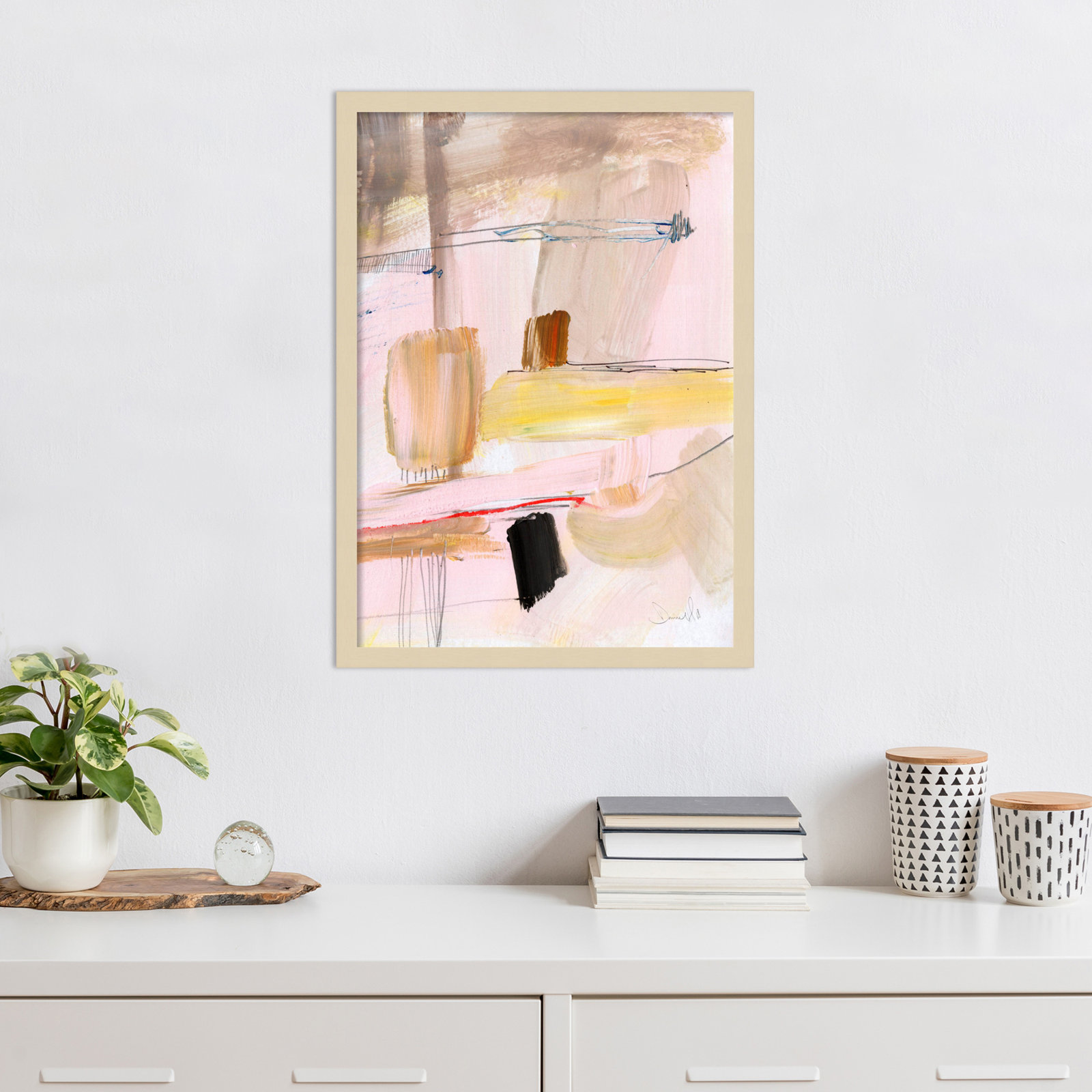 Cleve "Summer Dream" Print by Dan Hobday, Brown, 25" H x 18" W