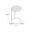 Arlo Glass Top End Table-29352275