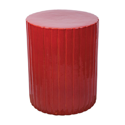 Flute Outdoor Round Side Table