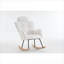 Fauteuil oscillant rembourré Teddy