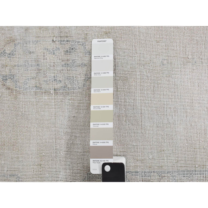 Tapis de couloir unique en laine Butros