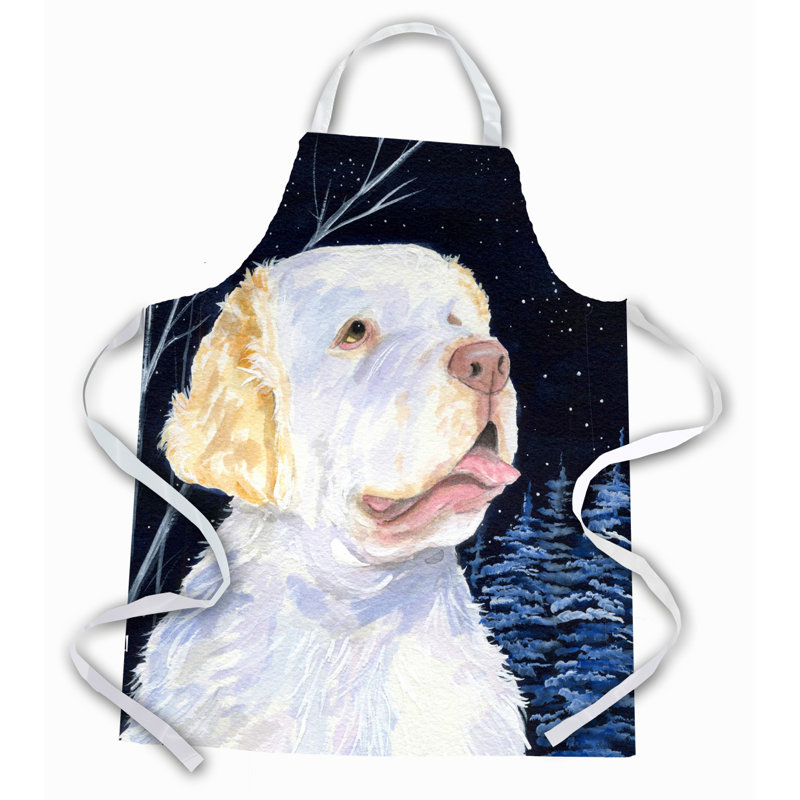 Tablier de épagneul starry night clumber