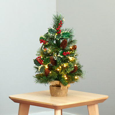 Easy Set-Up 18' Lighted Pine Christmas Tree