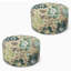 2 Pack Outdoor Inflatable Ottoman 21"x21"x9"
