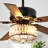 52" Indoor Crystal Ceiling Fan Fandelier With Lights And Remote Control-322905618