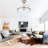 Aadvik 42" Retractable Ceiling Fan with LED Lights and Remote, 6-speed Reversible Fan-403903998-408065379