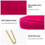 Chaise d'appoint en velours Euclid-568796716
