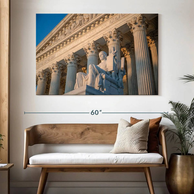 Authority Of Law Statue, 34" H x 51" W