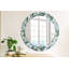 Huldar Glass Flat Wall Mirror