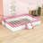 Wood Upholstered Daybed with Fence-974240290