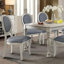 Ensemble de 2 chaises d'appoint en tissu