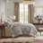 4 Piece Comforter Set Blue/Grey King
