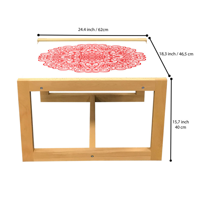 Jamiyla Sled Coffee Table, 62cm H x 46cm W x 40cm D