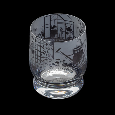 Dartington Crystal Aspect Gardening 350ml Drinking Glass
