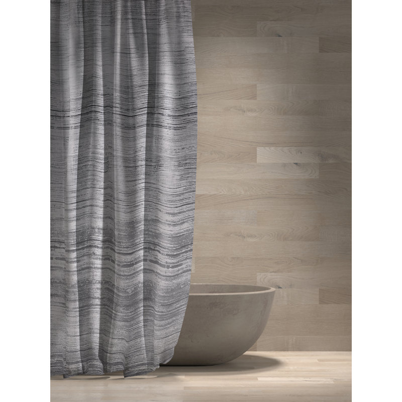 Rideau de douche, H 72 po x l 72 po, Gris