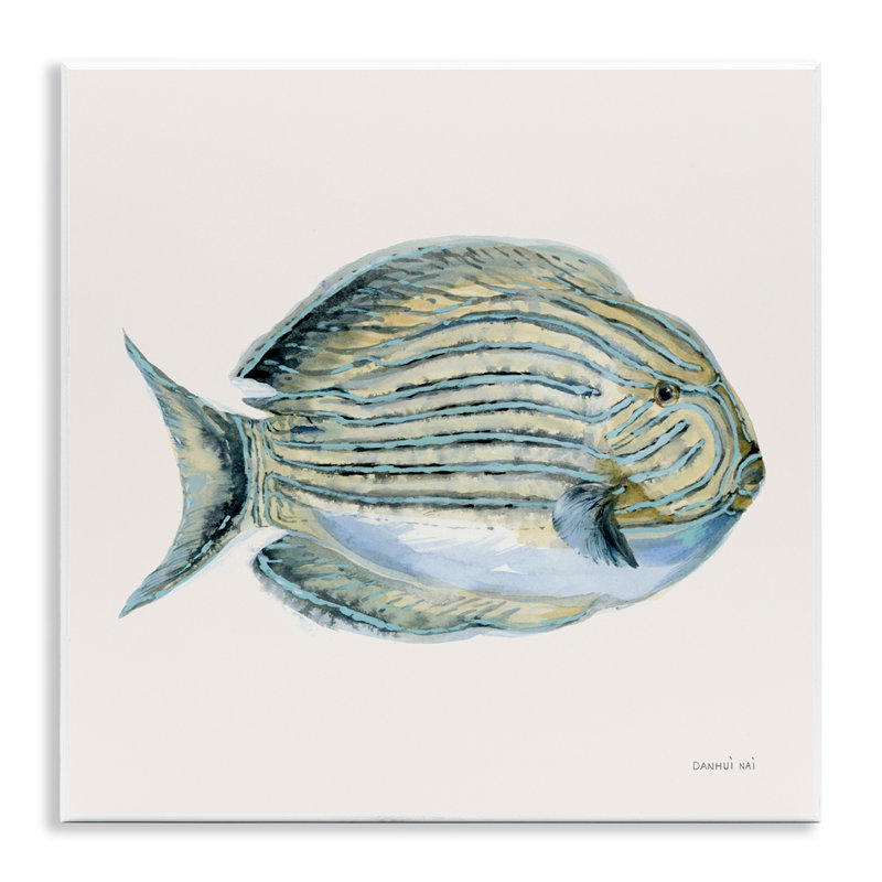 Plaque murale «Coastal Bliss Fish», conception par Danhui Nai