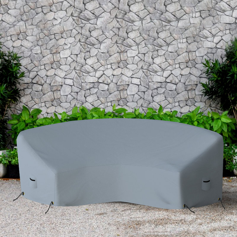 Outdoor Cover, Grey, 96.5cm H x 304.8cm W x 91.4cm D