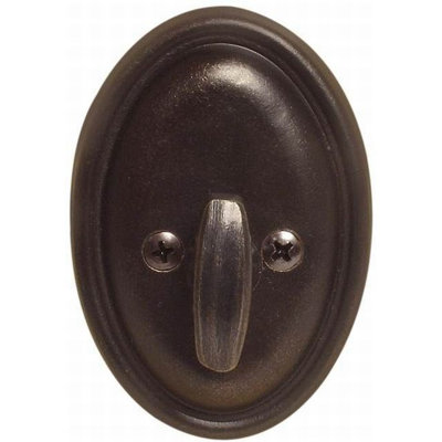 #14 Style Single Sided Deadbolt Flat Black Bronze Finish