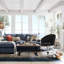 Fauteuil d'appoint en velours-68074681