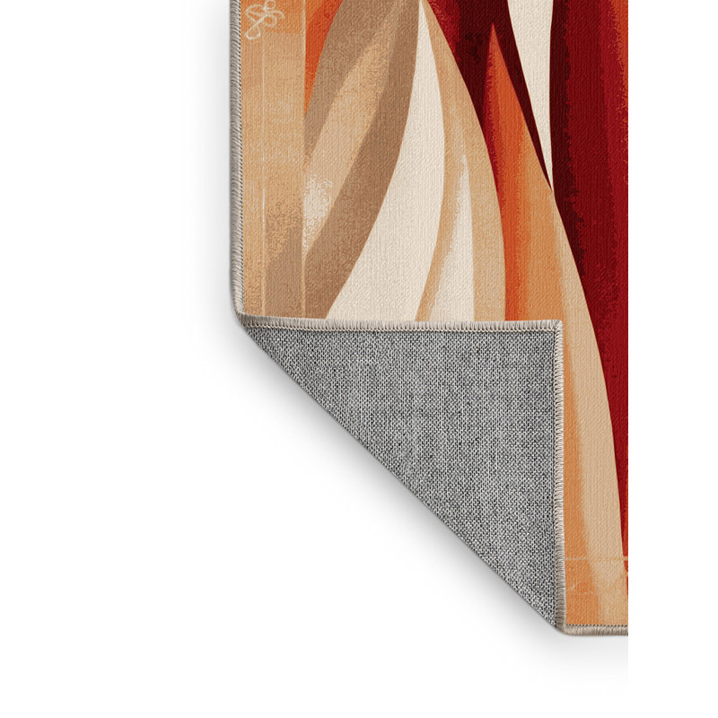 Ochre Peaks Rug, Round 6'