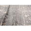 Tapis gris unique en viscose noué à la main style années 2010 5 pi x 7 pi 6 po Suazo