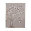 47x59 Dimensional Tangra Tree Plaster Wall Art Canvas and Wood Florals Decor
