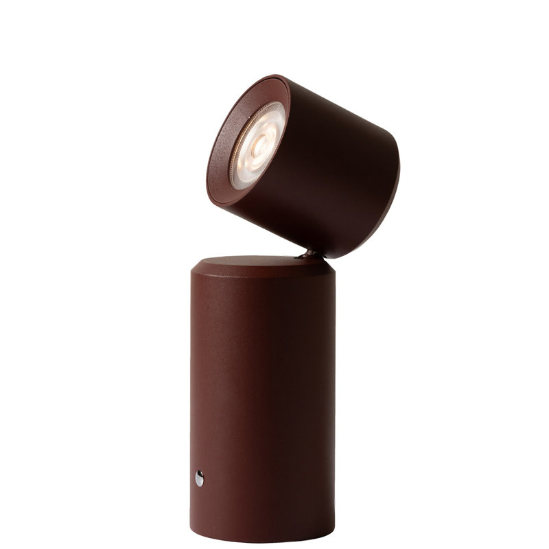 Aluminium Desk Lamp, Burgundy