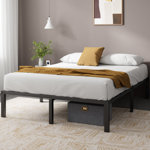 Russel 14'' Contemporary Modern Bed Frame