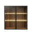Vitrine en bois manufacturé / aluminium 31,5 po Sayler