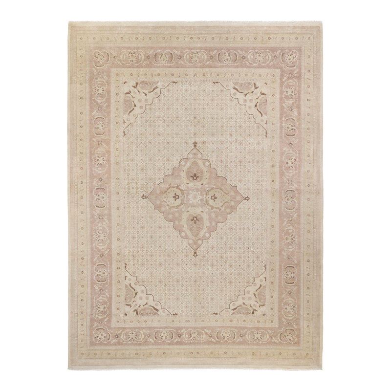 Classic One-of-a-Kind 9' 2" X 12' 3" Hand Knotted Area Rug