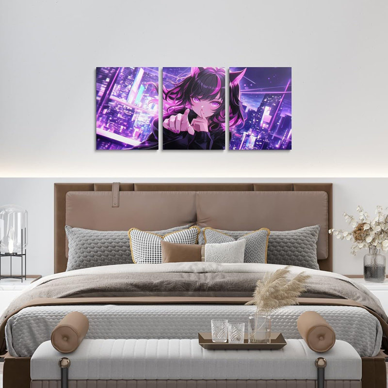 3 Piece Wrapped Canvas Print
