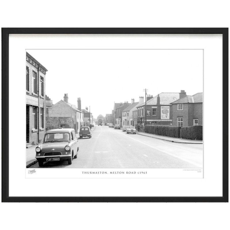 Thurmaston, Melton Road C1965 - Single Picture Frame Print, 43.5cm H x 53.4cm W x 2.3cm D