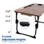 Laptop Desk For Bed, Height Adjustable Laptop Bed Table, Foldable Portable Lap Desk Stand With USB/Storage Drawer/Cup Holder-893473519