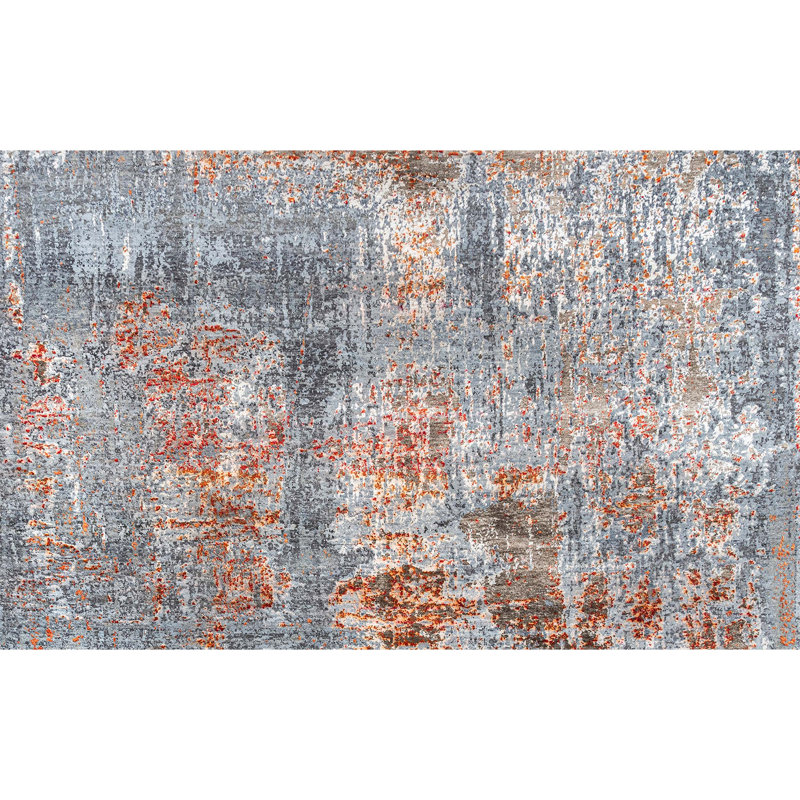 Abstract Area Rug, Rectangle 8' x 10'