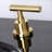 Kingston Brass Manhattan Two-Handle 3-Hole Deck Mount Widespread Bathroom Faucet with Brass Pop-Up Drain-45639306