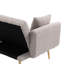 Adalaide 2 Seater Velvet Sofa Bed-2100165927