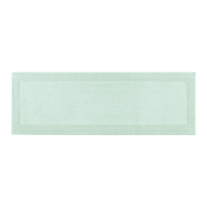 24X44" 100% Cotton 3000 Gsm Reversible Bath Rug - Feel, Easy Care Dense Look, Machine Washable, Single - 43.12" L x 24.66" W