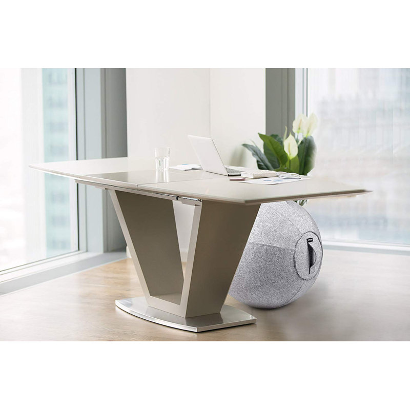 Fauteuil Stabilité Ball, Gris clair