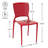 Tramontina Safira Stackable Dining Chairs - Easy Storage Seating for Indoor or Outdoor Use-113050795