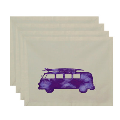 Ensemble de napperons 4 pièces Wally Drive