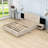 Modern Floating Platform Bed with LED Lighting and Built-in Nightstands-482075722-482075721