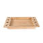 Plateau de service rectangulaire en bois Hanneman Winfield